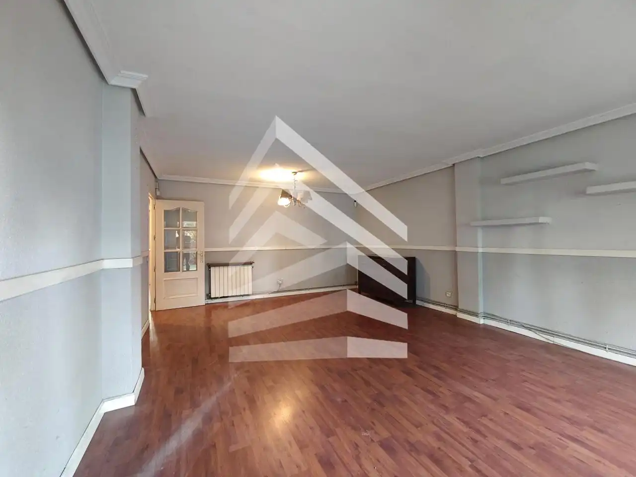 Sala de estar de Piso en venta en Las Rozas de Madrid con Calefacción, Jardín privado y Terraza