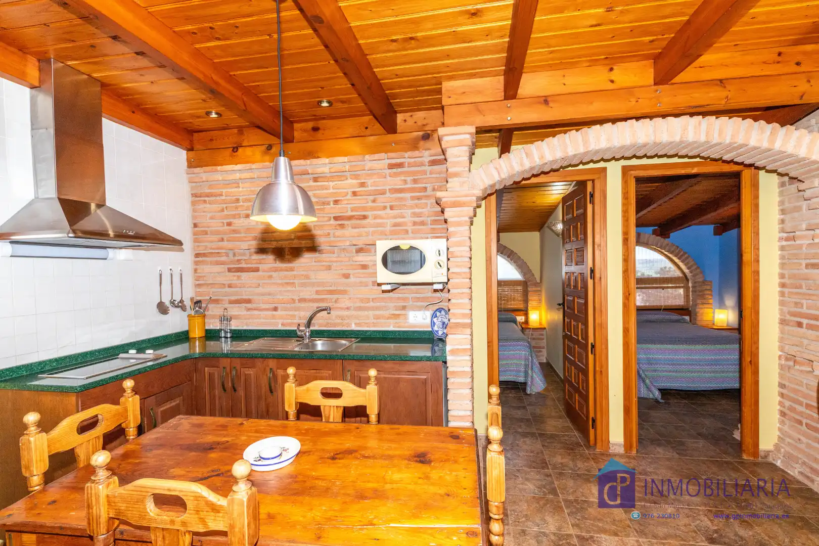 Cocina de Casa o chalet en venta en Quinto con Aire acondicionado, Calefacción y Jardín privado