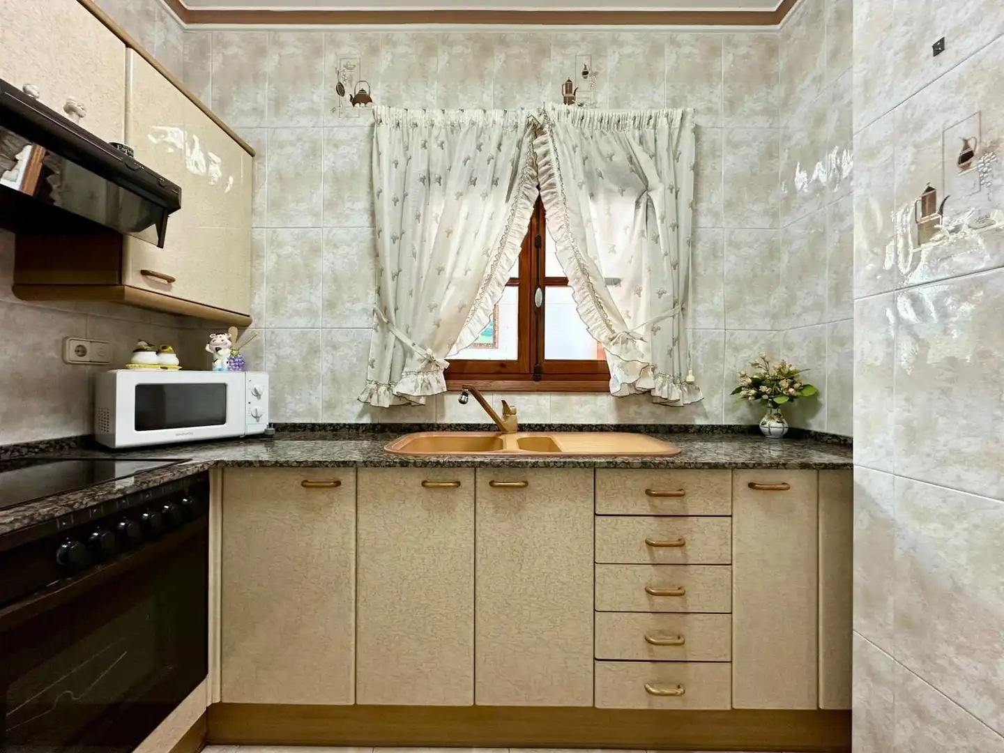 Cocina de Casa o chalet en venta en Alberic con Terraza, Trastero y Amueblado