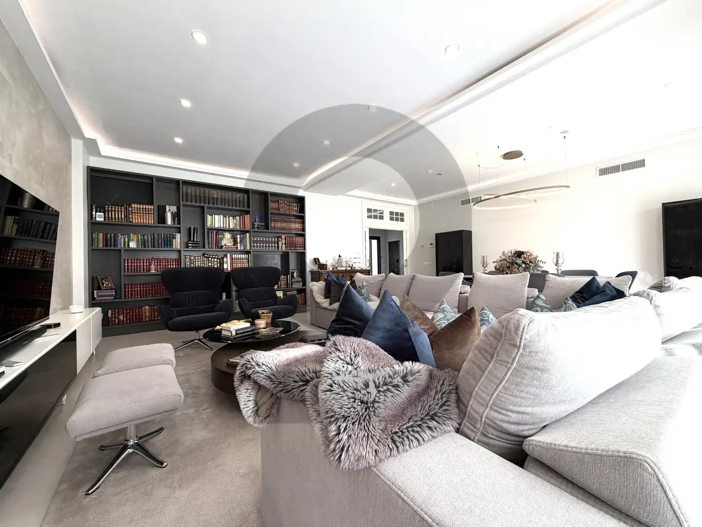 Sala de estar de Casa o chalet en venta en Majadahonda con Aire acondicionado, Calefacción y Jardín privado
