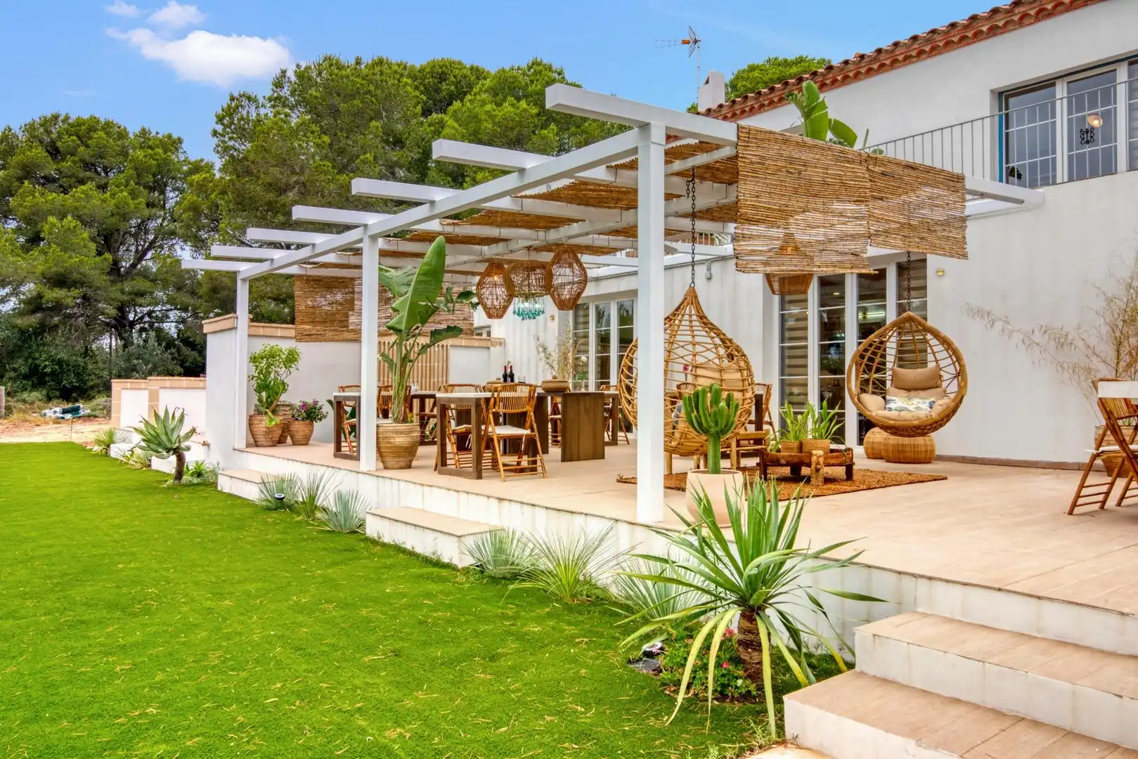 Terrassa de Casa o xalet en venda en L'Ametlla de Mar  amb Aire condicionat, Calefacció i Jardí privat