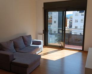 Living room of Flat to rent in Girona Capital  with Heating, Furnished and Balcony