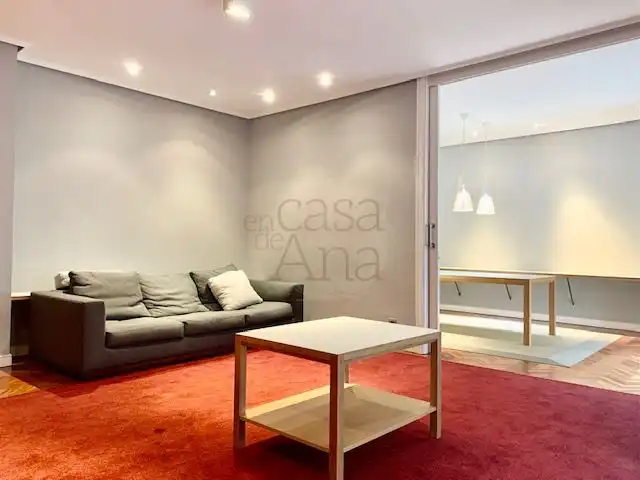 Living room of Flat for rent in Bilbao   with Heating
