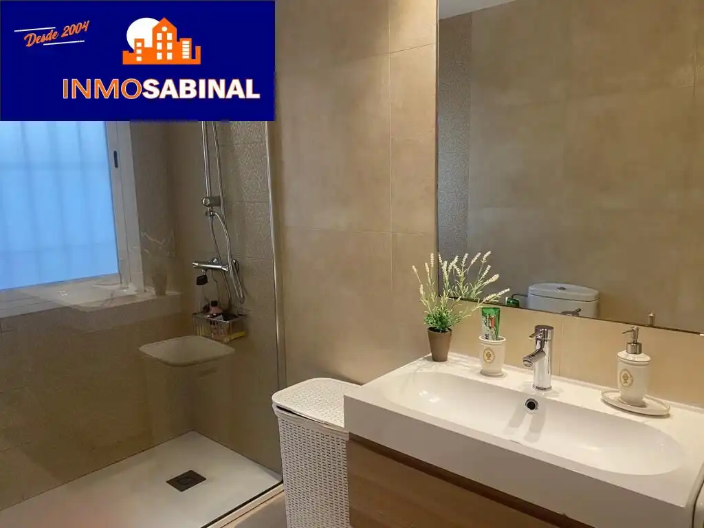 Baño de Casa o chalet en venta en Roquetas de Mar con Aire acondicionado, Jardín privado y Piscina