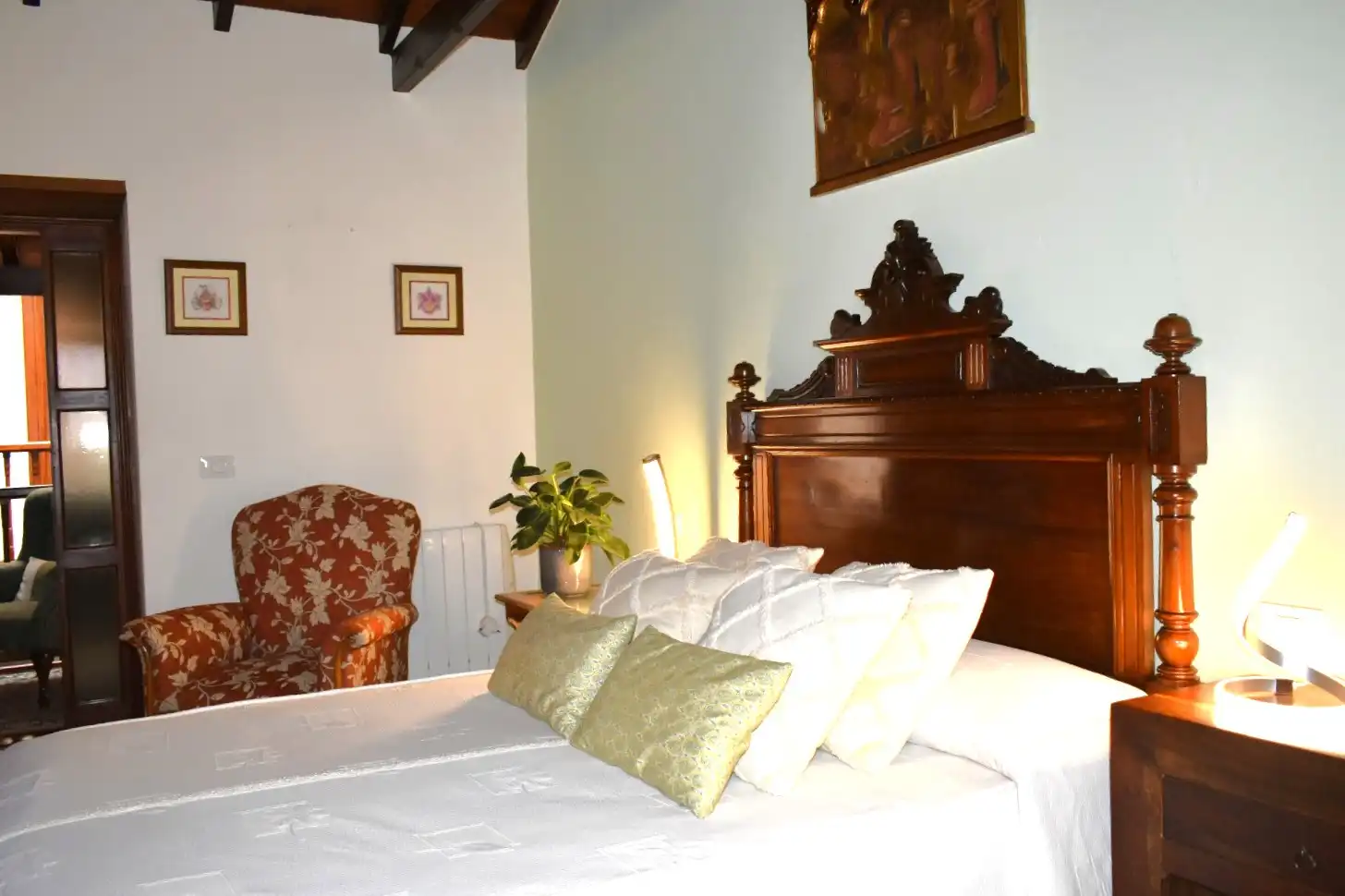 Habitación de Casa adosada en venta en Teror con Parquet, Terraza y Amueblado