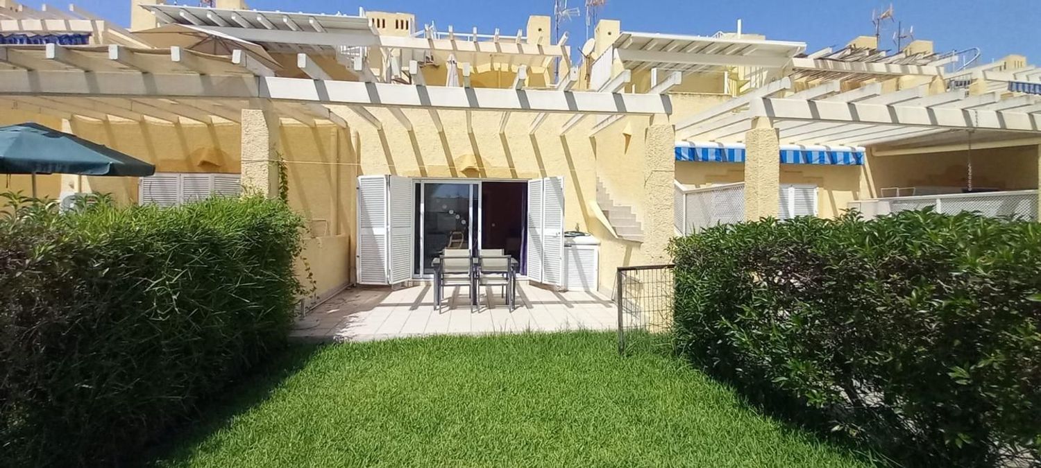Garden of Flat for sale in Vera  with Air Conditioner, Terrace and Swimming Pool