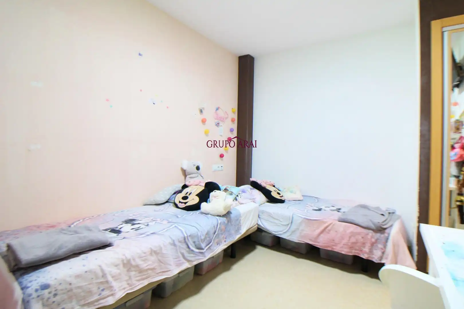 Schlafzimmer von Wohnung zum Verkauf in San Vicente del Raspeig / Sant Vicent del Raspeig mit Klimaanlage und Abstellraum
