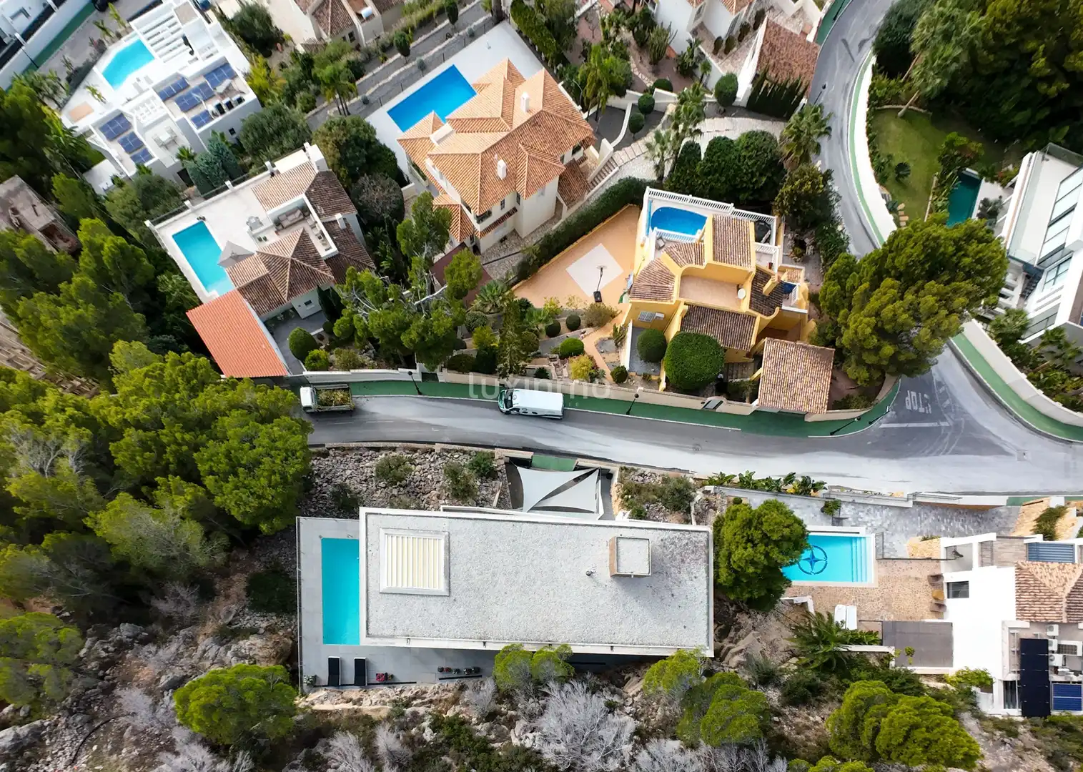 Vista exterior de Casa o chalet en venta en Altea con Aire acondicionado, Calefacción y Jardín privado