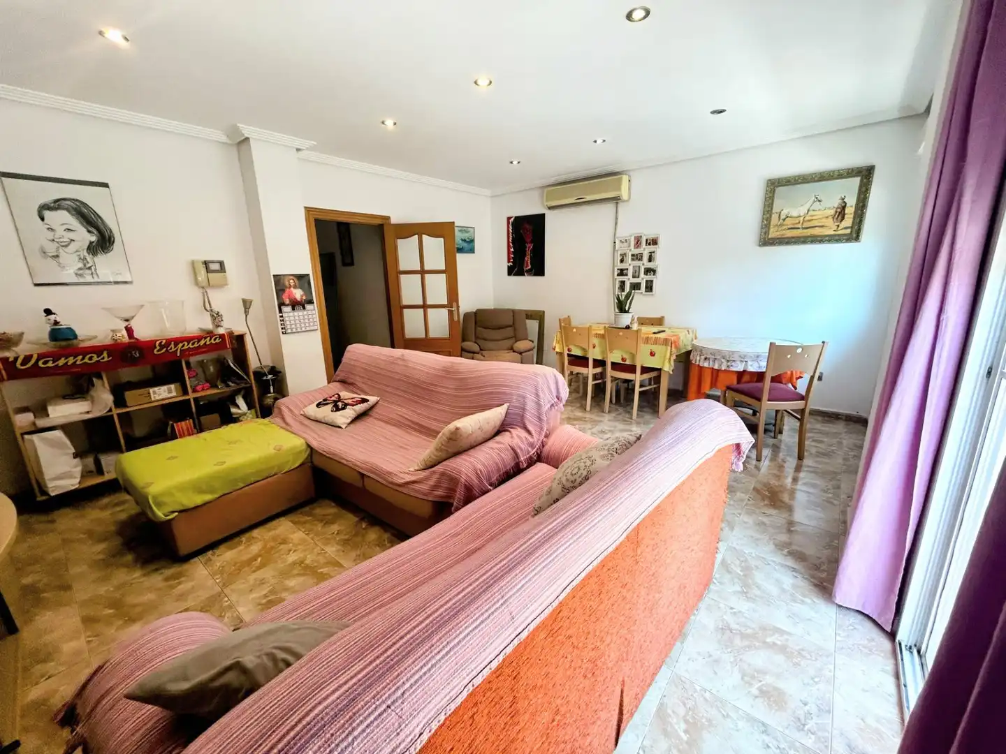 Sala de estar de Casa o chalet en venta en Murcia con Aire acondicionado