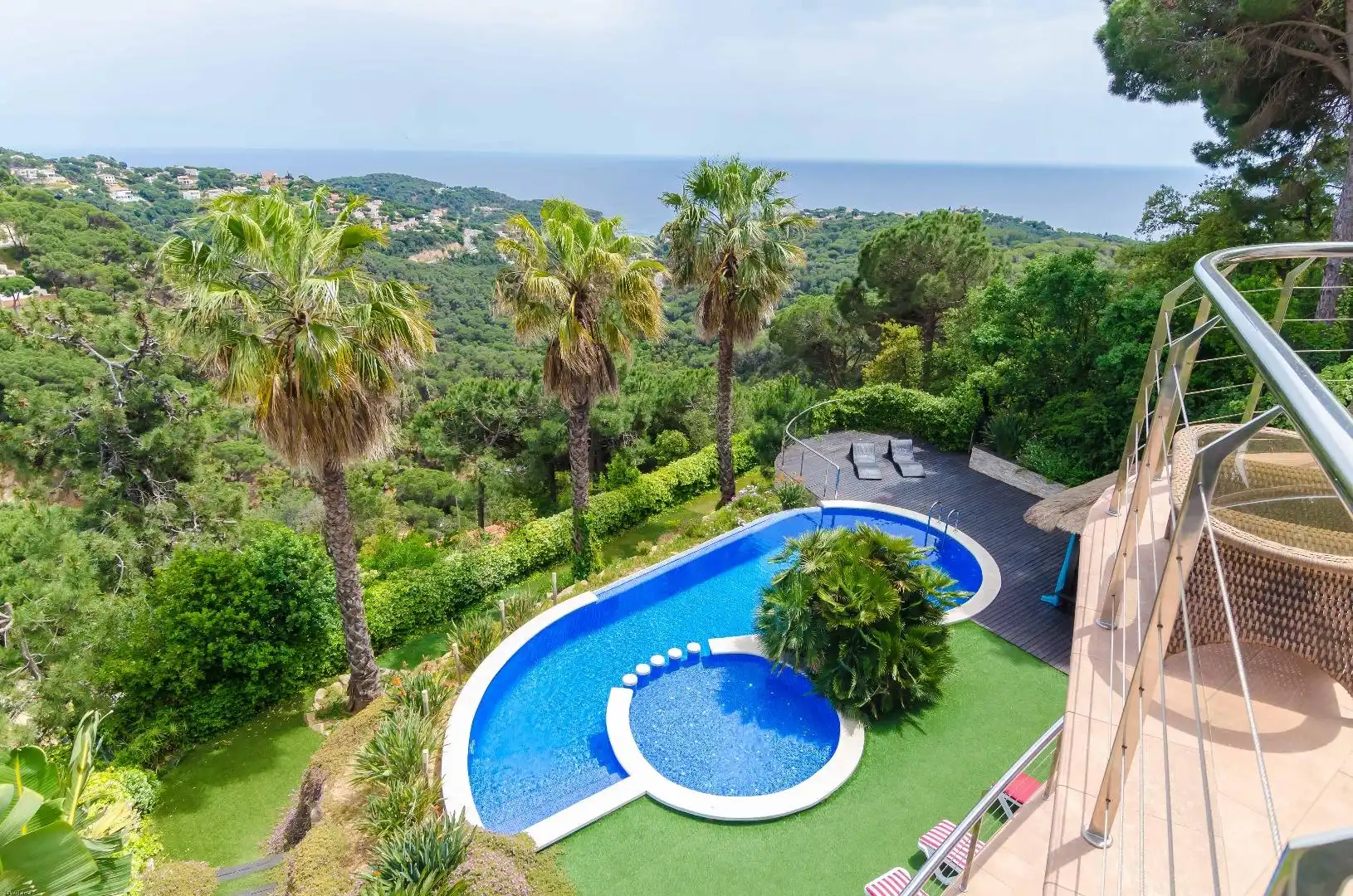 Jardín de Casa o chalet en venta en Lloret de Mar con Calefacción y Piscina
