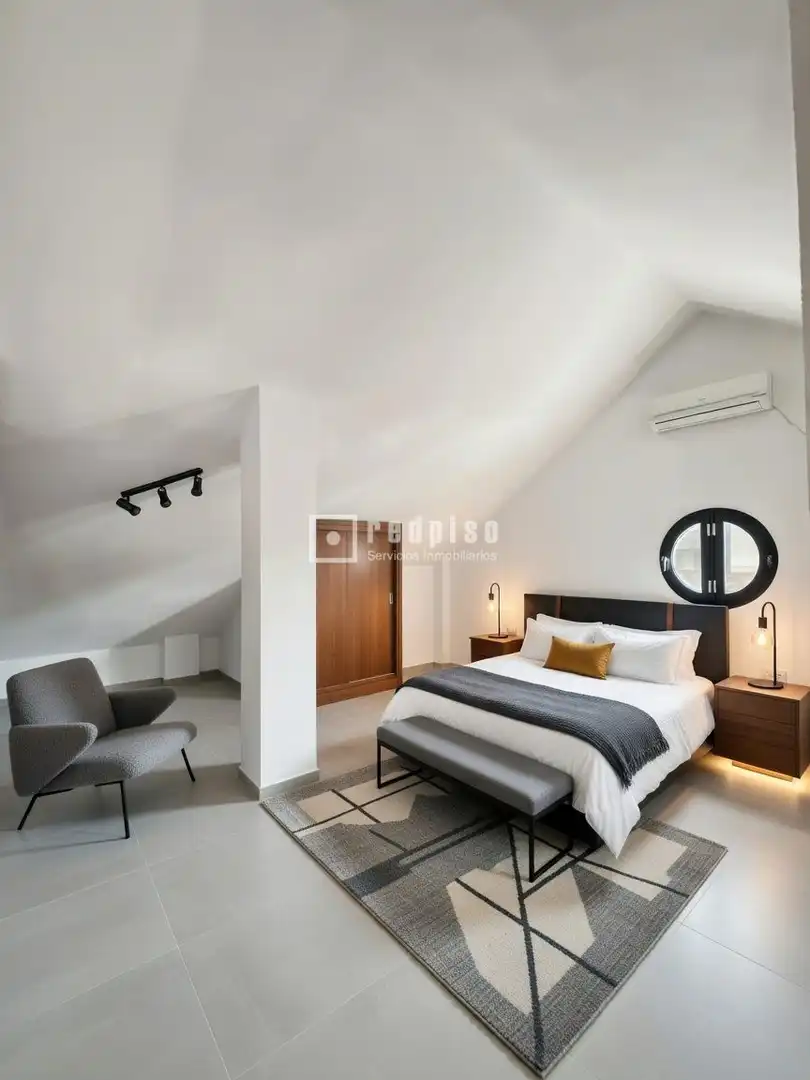 Bedroom of Houses for sale in Mairena del Aljarafe  with Air Conditioner and Terrace