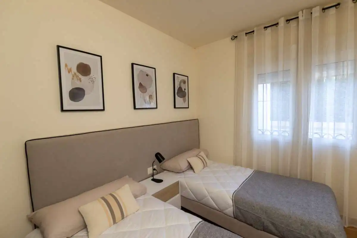 Habitación de Casa adosada en venta en Fuente Álamo de Murcia con Amueblado