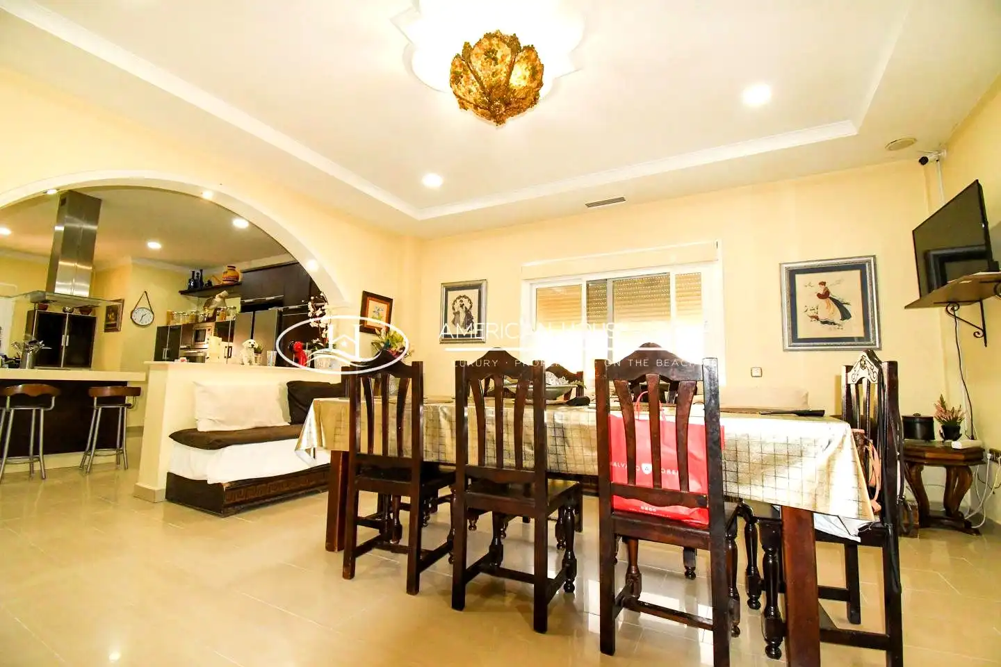 Dining room of Houses for sale in Chiclana de la Frontera  with Air Conditioner, Heating and Private garden
