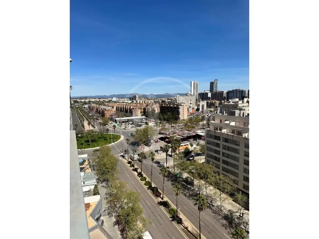 Vista exterior de Piso en venta en Valencia con Aire acondicionado, Jardín privado y Terraza