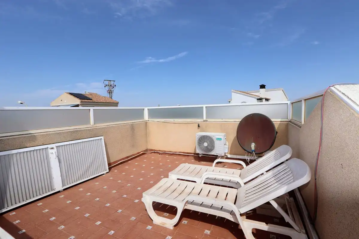 Terraza de Casa o chalet en venta en Alicante / Alacant con Aire acondicionado, Jardín privado y Terraza
