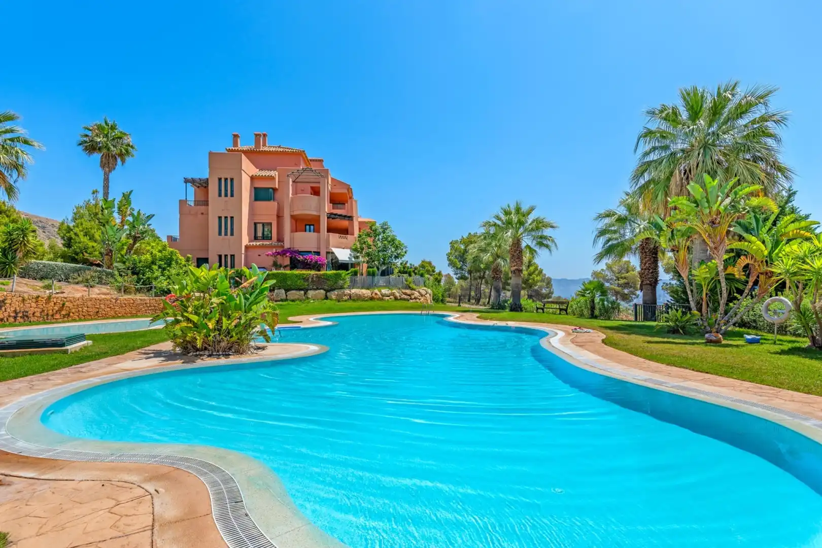 Swimming pool of Flat for sale in Finestrat  with Storage room, Swimming Pool and Community pool