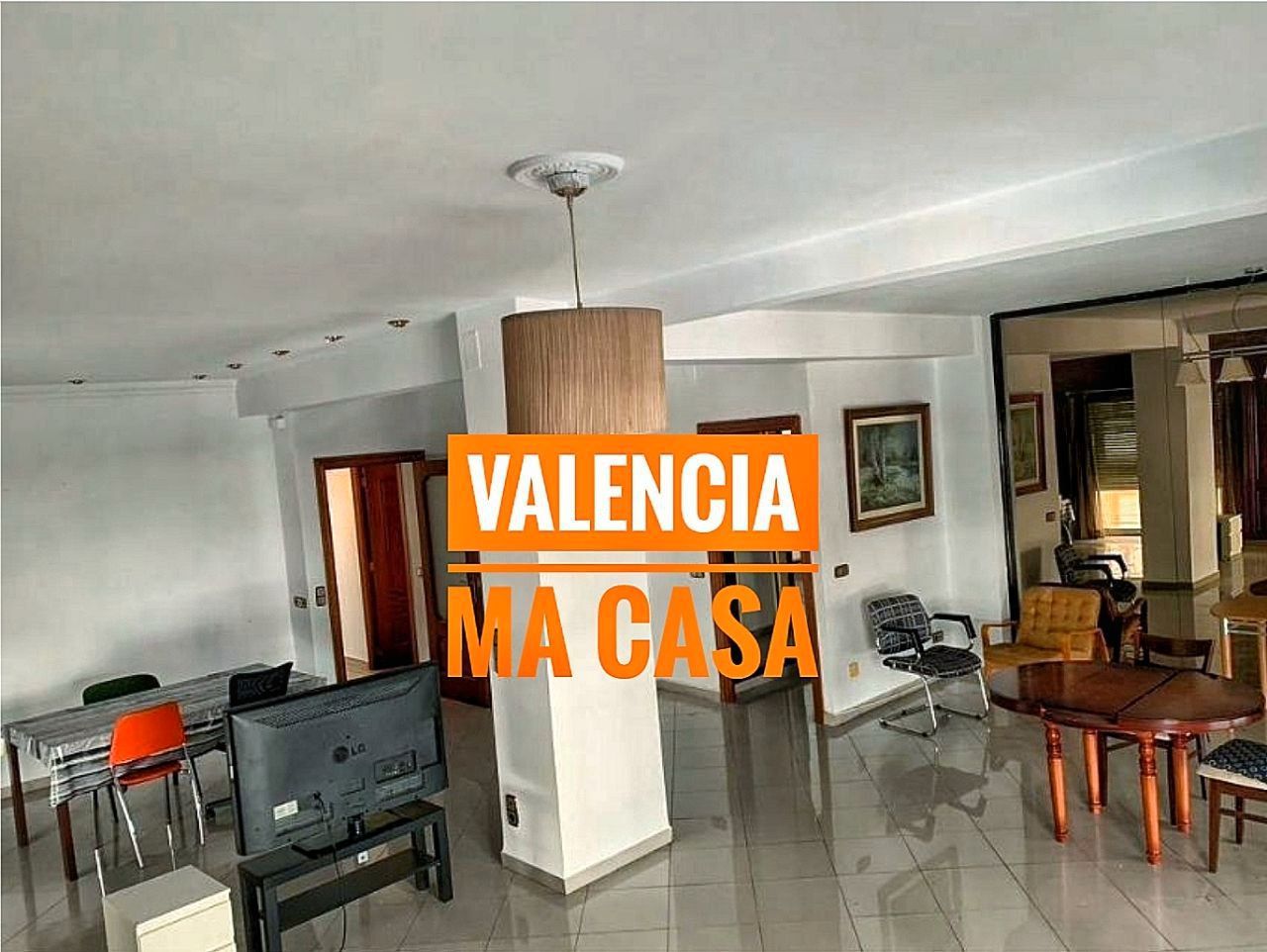 Flat to rent in  Valencia Capital  with Air Conditioner, Furnished and Balcony
