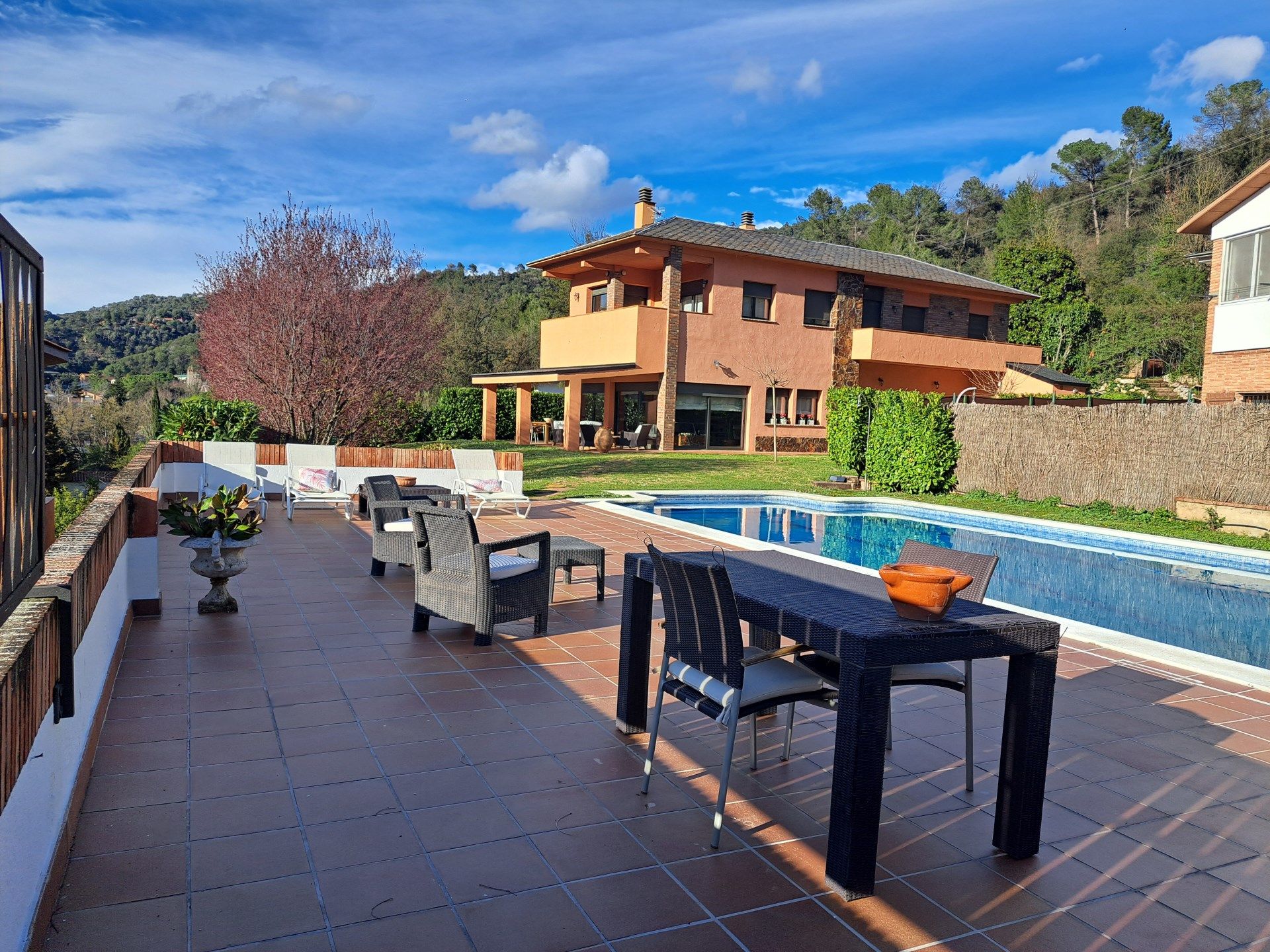 Garden of House or chalet for sale in Aiguafreda  with Heating, Terrace and Storage room
