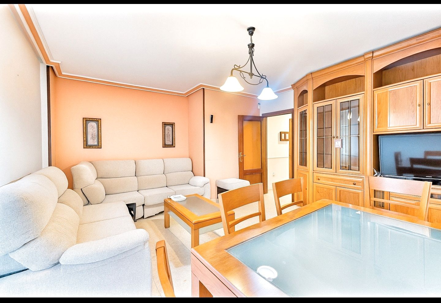 Sala d'estar de Pis en venda en Argamasilla de Calatrava amb Aire condicionat, Calefacció i Terrassa