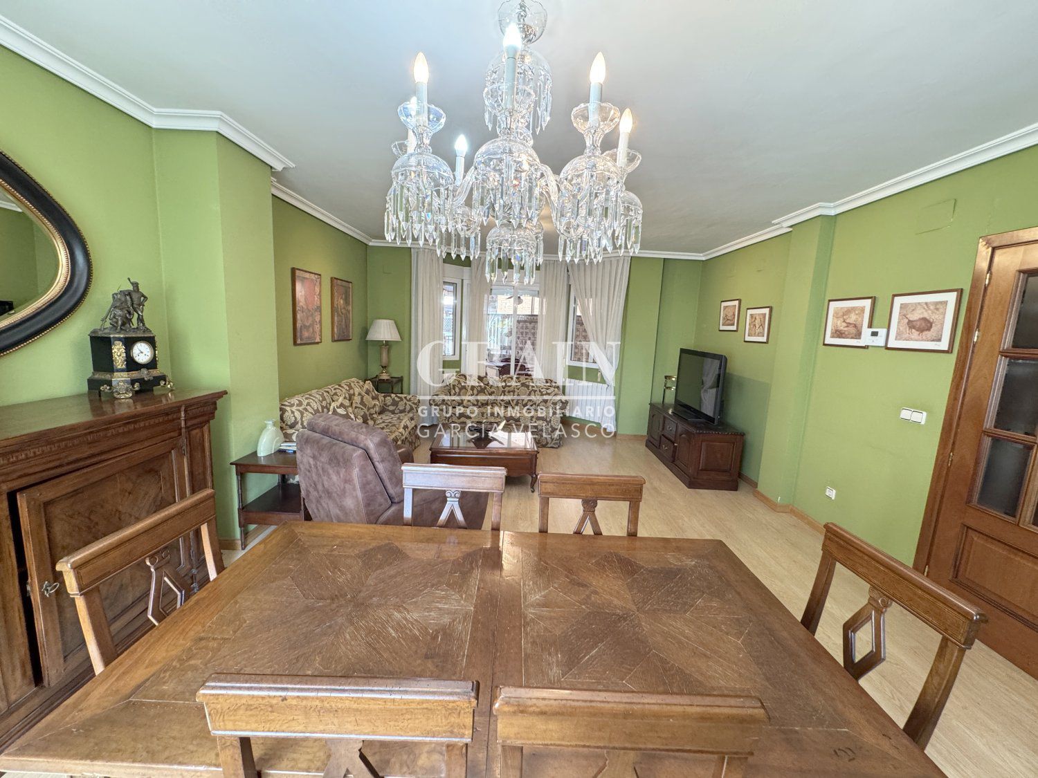 Menjador de Casa adosada en venda en  Albacete Capital amb Aire condicionat, Calefacció i Terrassa