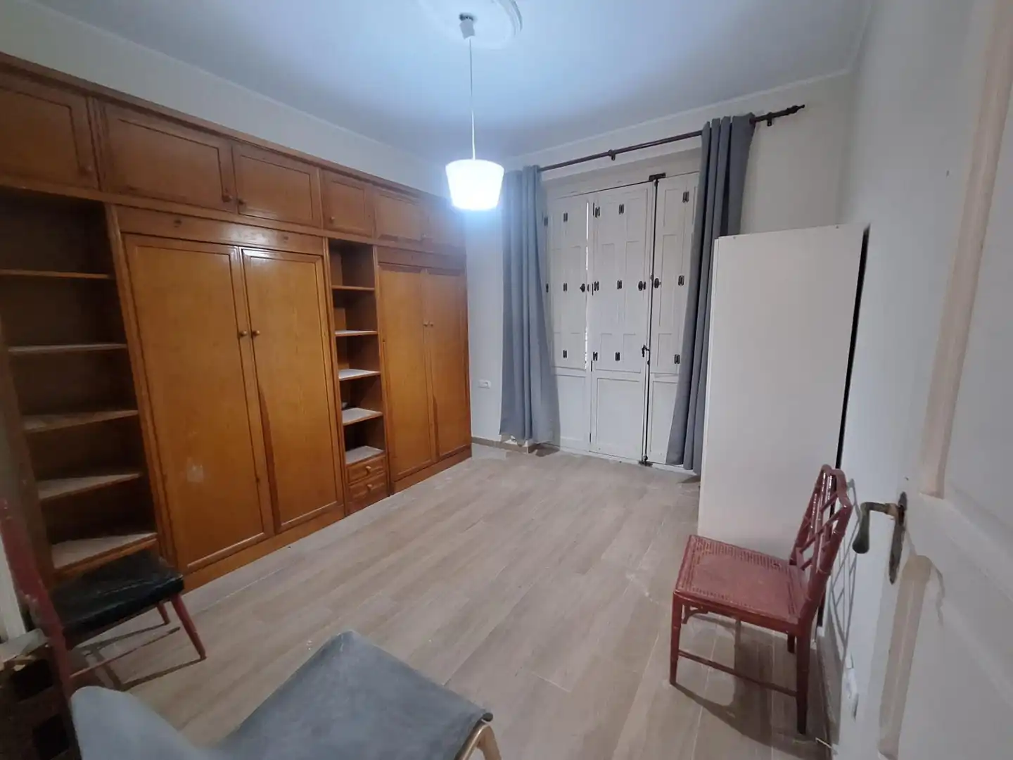 Bedroom of Flat for rent in Valencia  with Air Conditioner, Heating and Parquet flooring