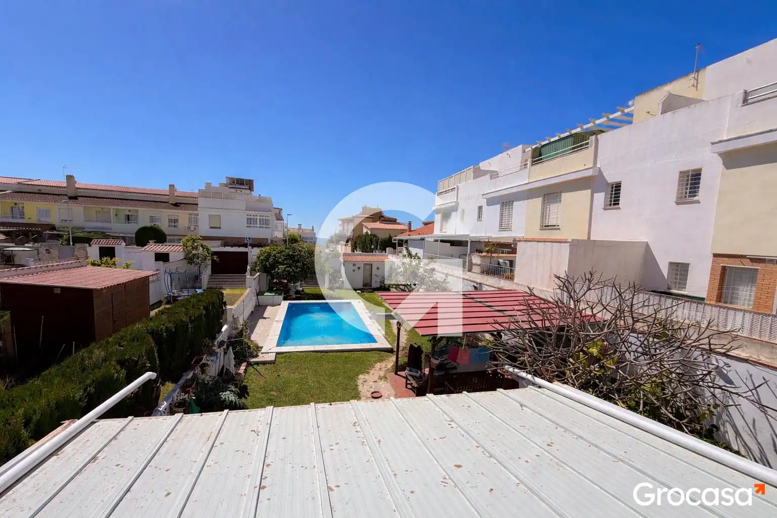 Piscina de Casa o chalet en venta en Rincón de la Victoria con Aire acondicionado, Jardín privado y Terraza