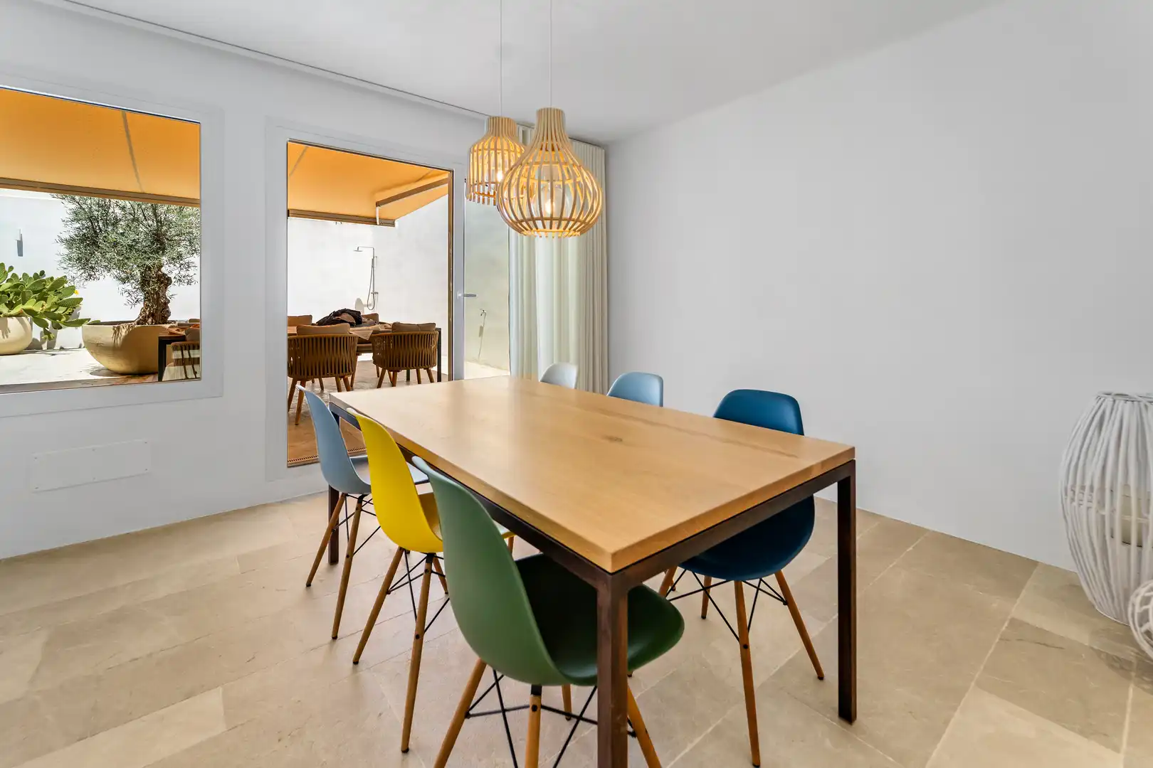 Dining room of Houses for sale in Felanitx  with Air Conditioner, Heating and Storage room