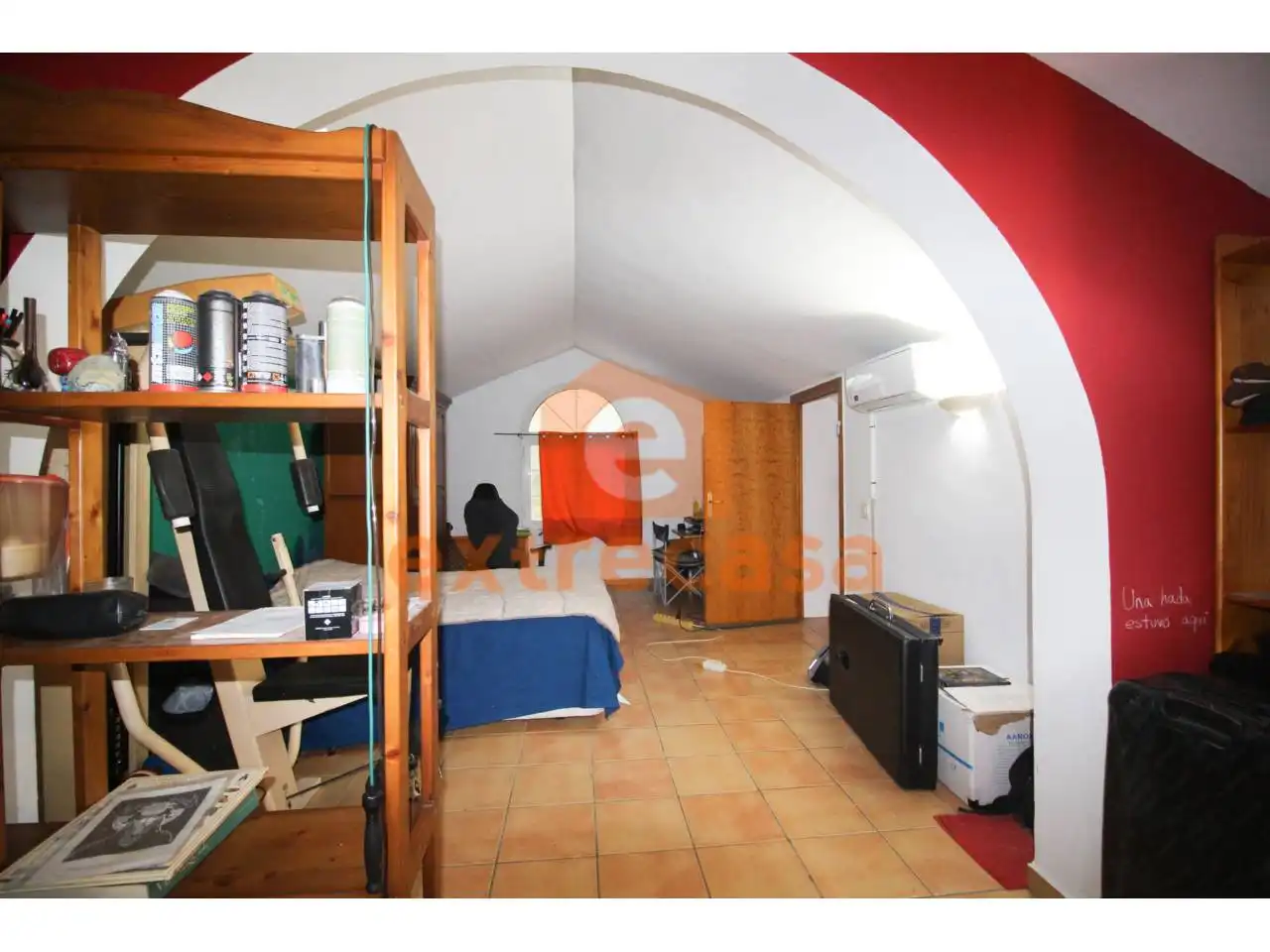 Schlafzimmer von Haus oder Chalet zum Verkauf in Badajoz mit Klimaanlage, Heizung und Privatgarten