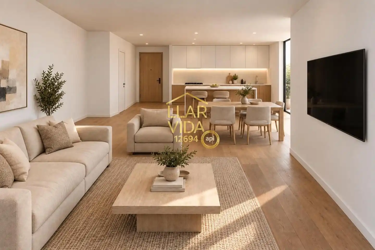 Wohnzimmer von Maisonette zum Verkauf in Benavent de Segrià, Lleida