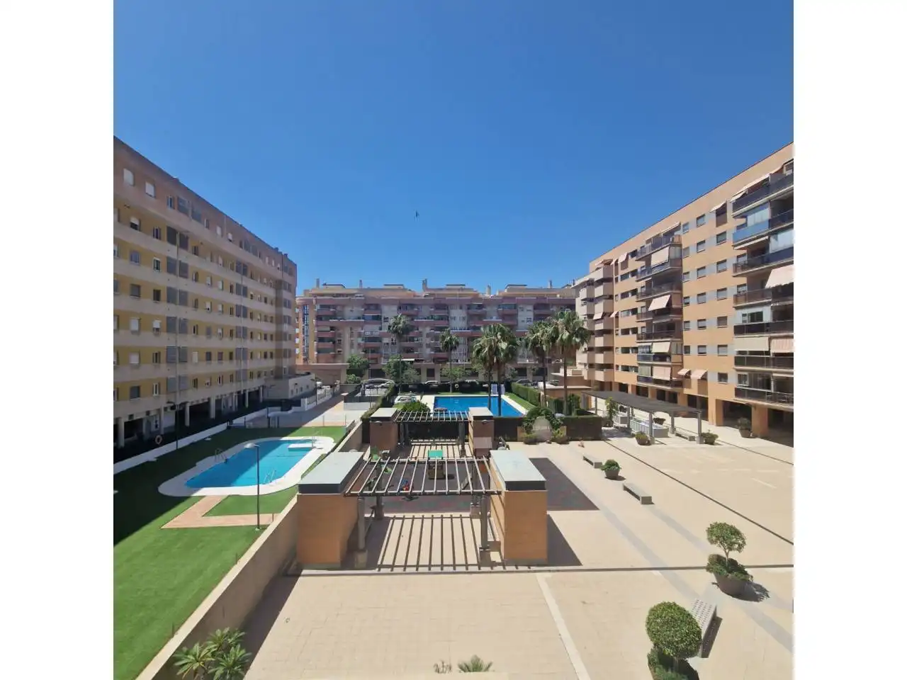 Schwimmbecken von Wohnung zur Miete in Málaga mit Klimaanlage, Heizung und Terrasse