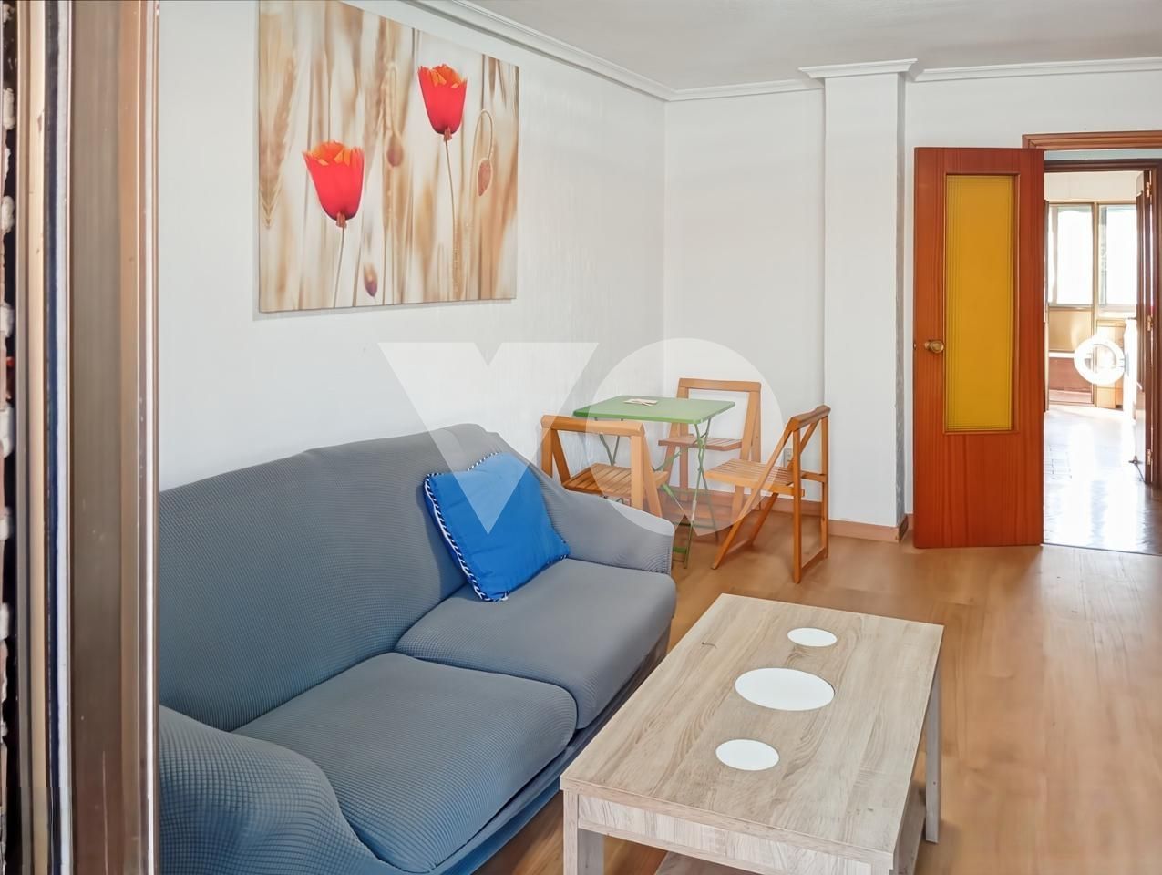 Dormitori de Pis de lloguer en  Madrid Capital amb Aire condicionat, Calefacció i Terrassa