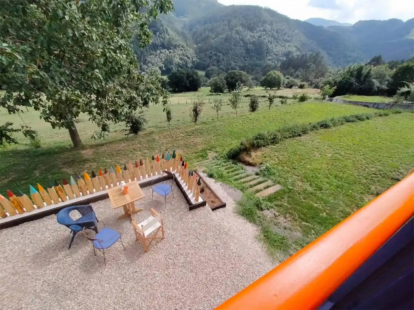Terrace of Apartments for rent in Pravia  with Private garden, Furnished and Balcony