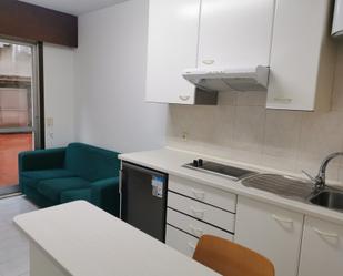 Kitchen of Study to rent in Santiago de Compostela   with Heating, Terrace and Furnished