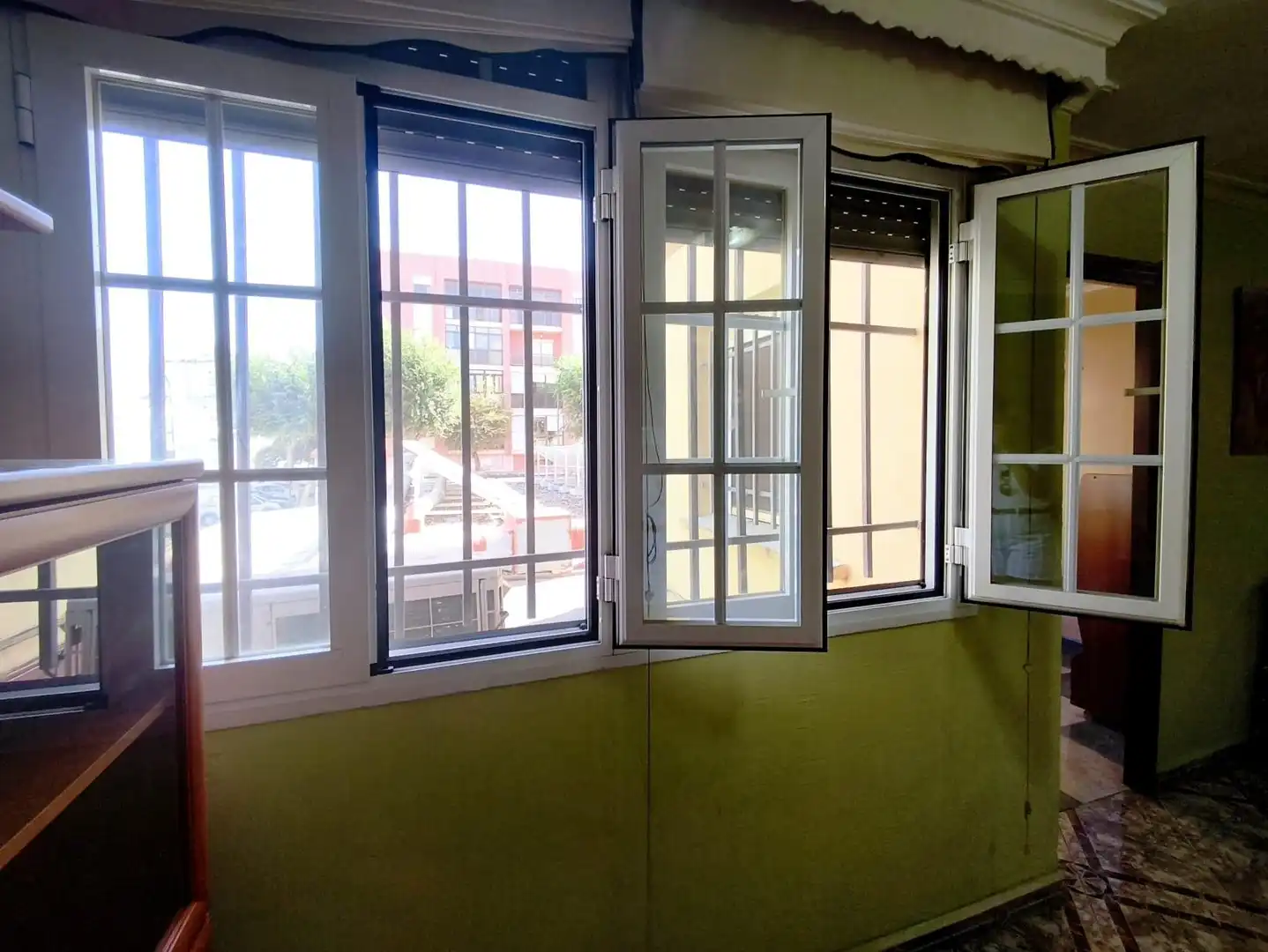 Balcony of Flat for sale in San Fernando  with Air Conditioner