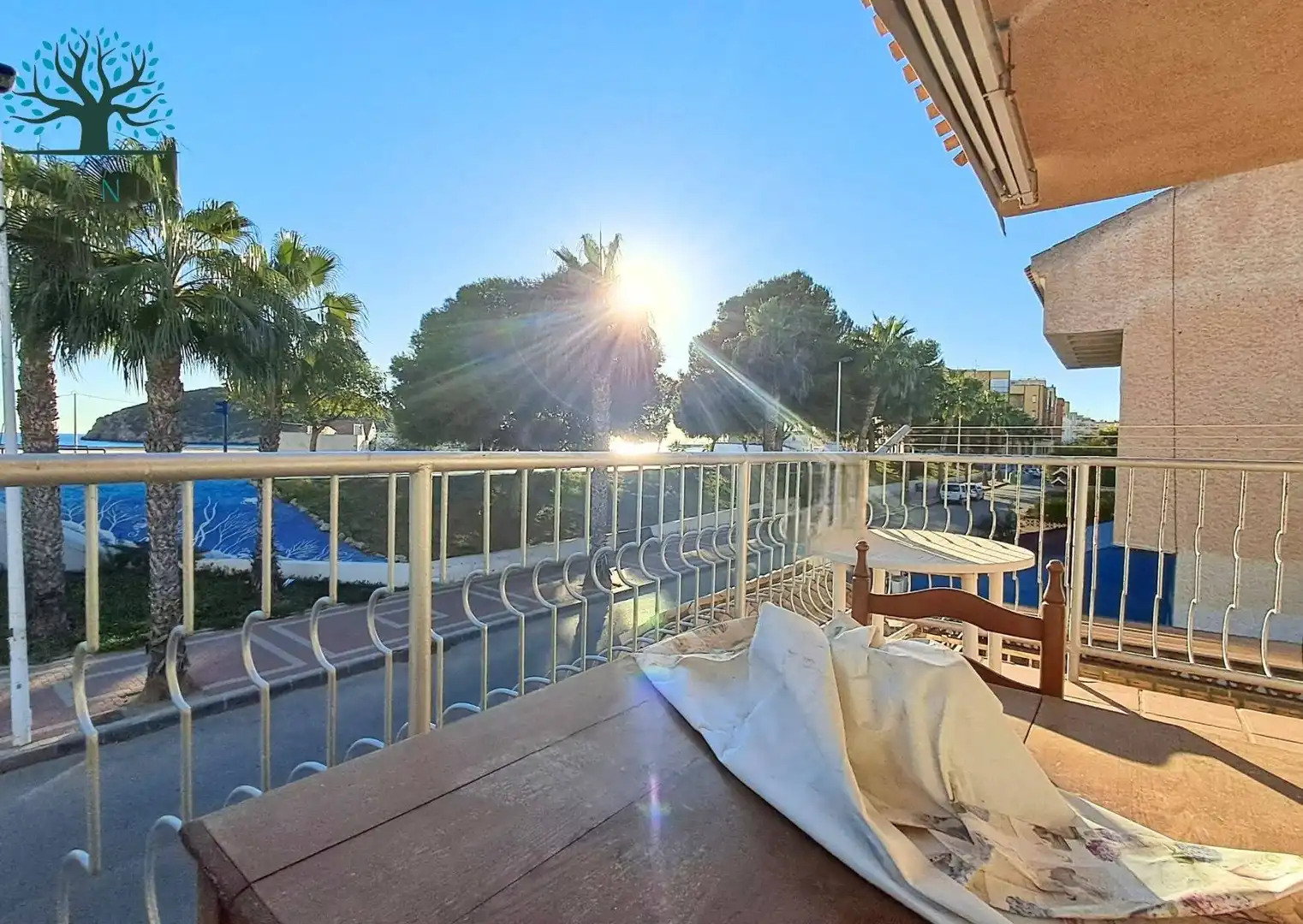 Vista exterior de Dúplex en venta en Mazarrón con Terraza, Amueblado y Balcón