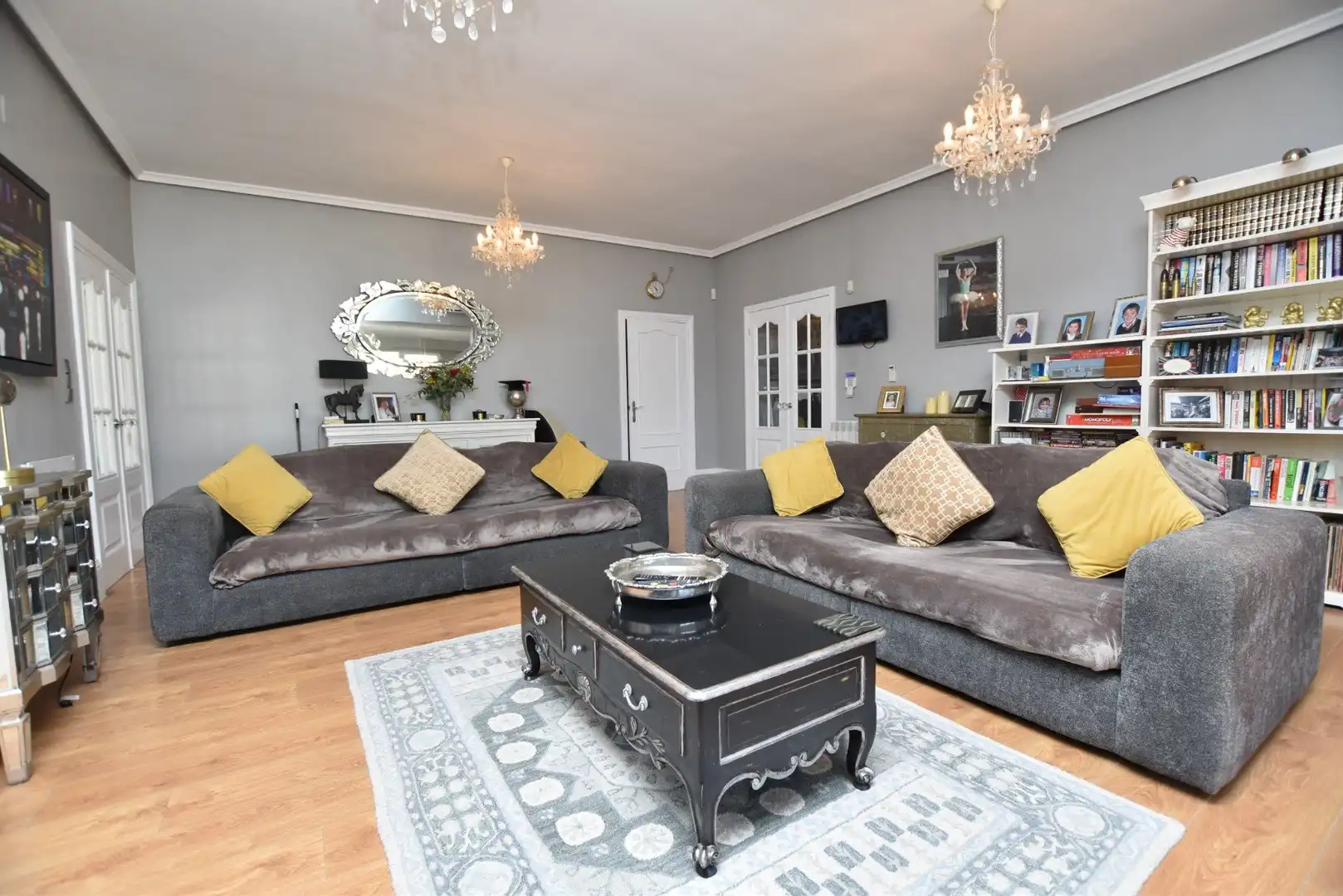 Sala de estar de Finca rústica en venta en Almoradí con Jardín privado