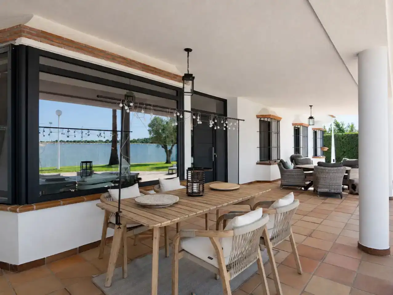 Terraza de Piso en venta en Aljaraque con Aire acondicionado, Jardín privado y Trastero