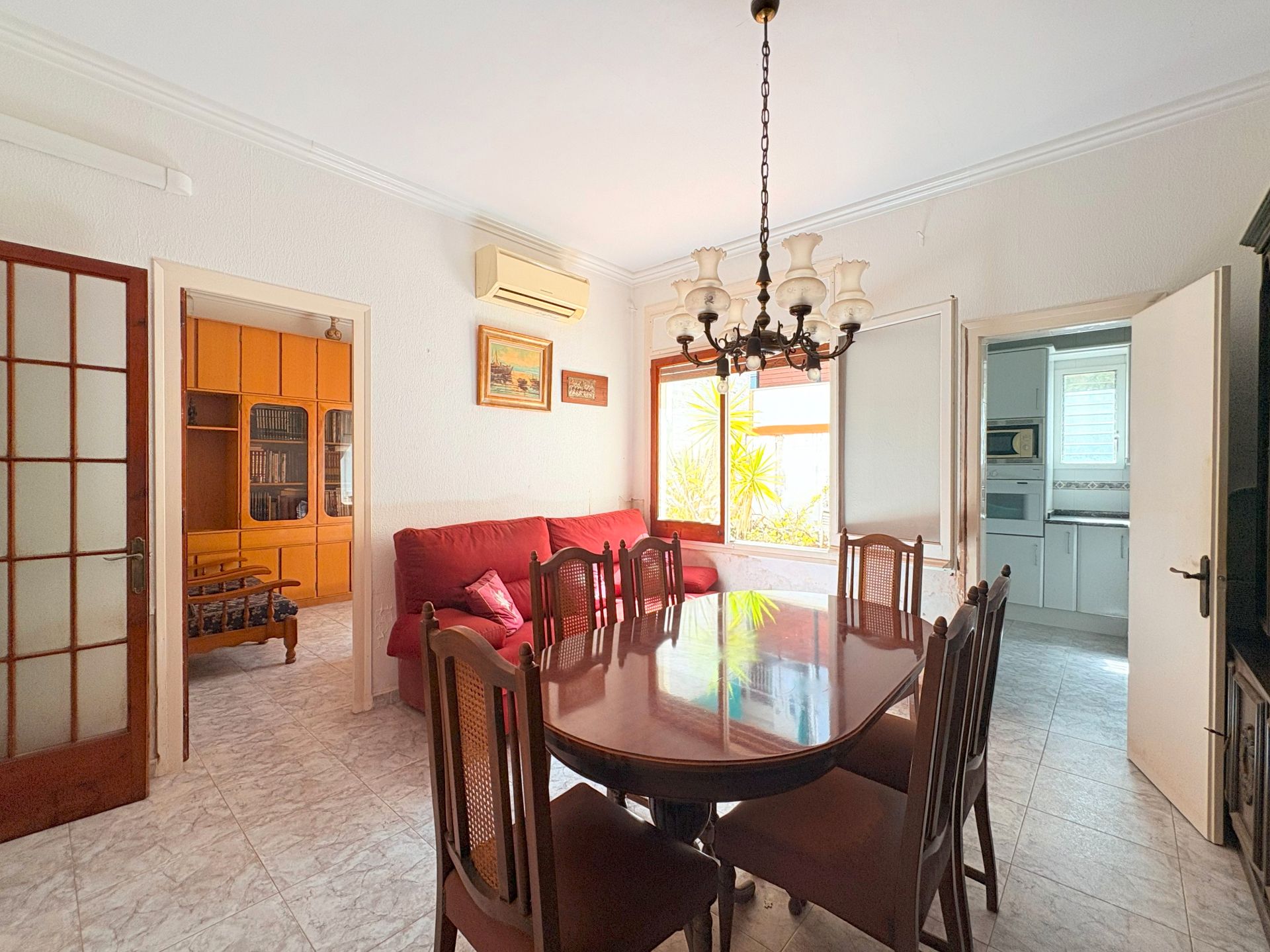 Dining room of Single-family semi-detached for sale in Vilanova i la Geltrú  with Air Conditioner, Heating and Terrace