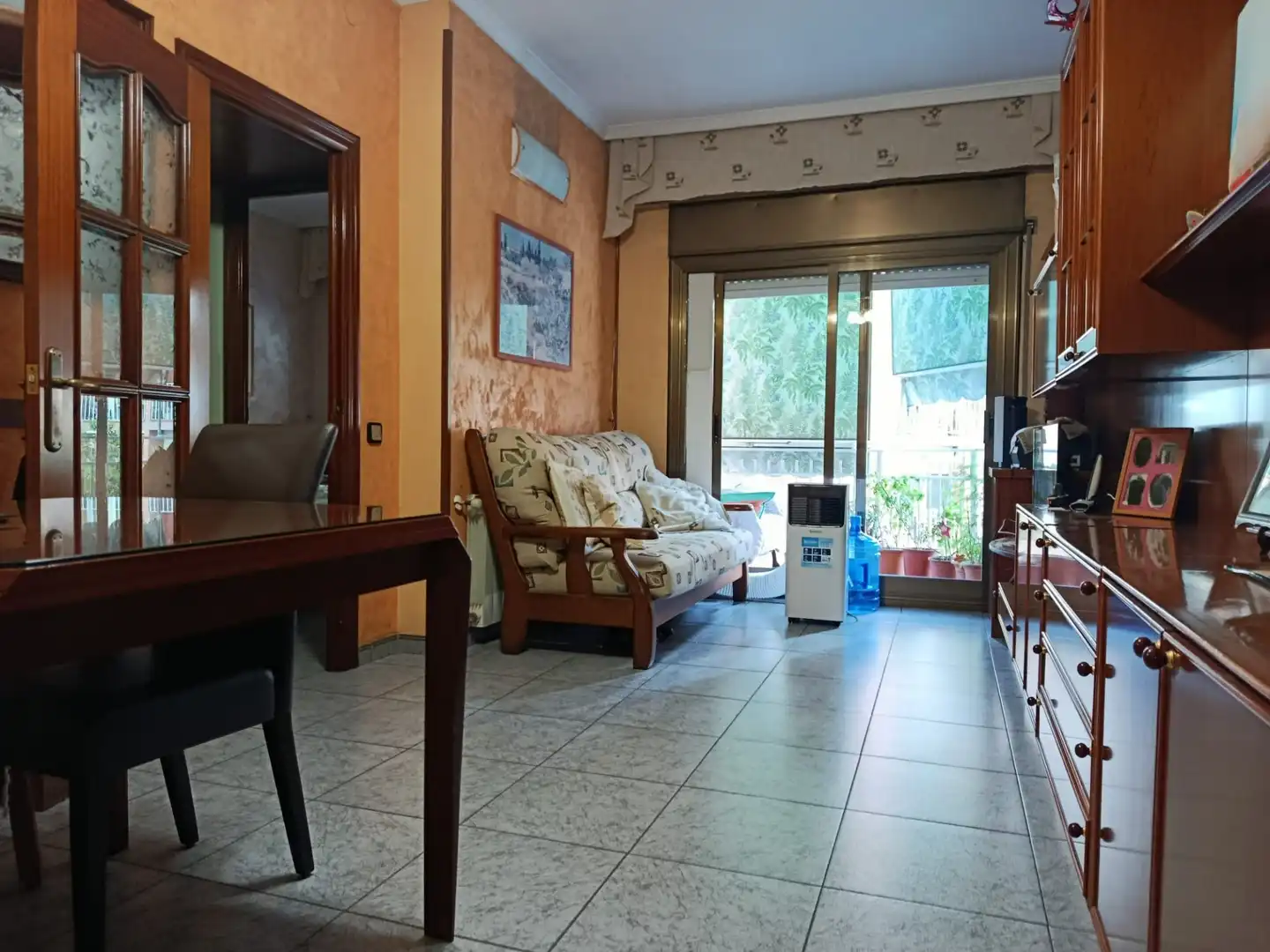 Sala de estar de Piso en venta en Badalona con Calefacción y Balcón