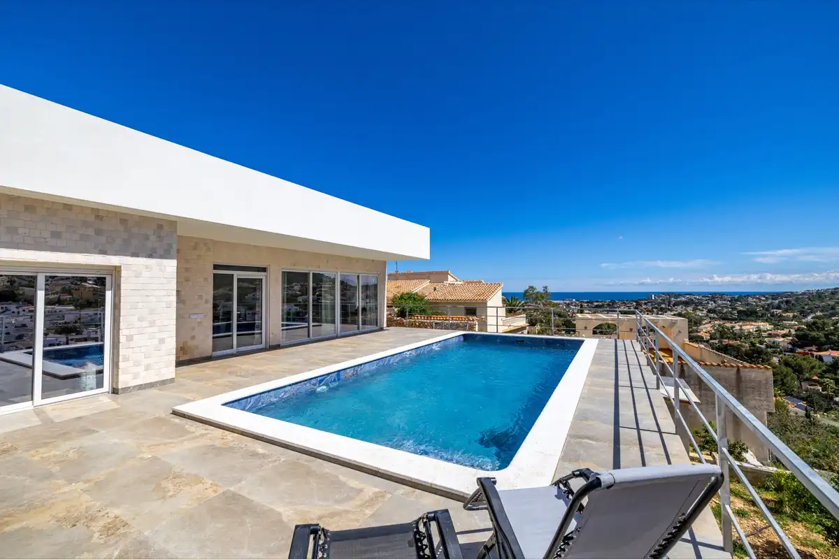 Swimming pool of Houses for sale in Dénia  with Air Conditioner, Heating and Private garden