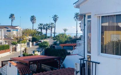 Exterior view of Single-family semi-detached for sale in Castellón de la Plana / Castelló de la Plana  with Terrace