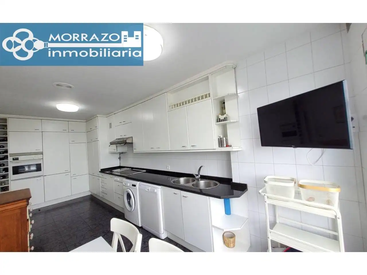 Kitchen of Flat for rent in Bueu  with Heating, Parquet flooring and Furnished