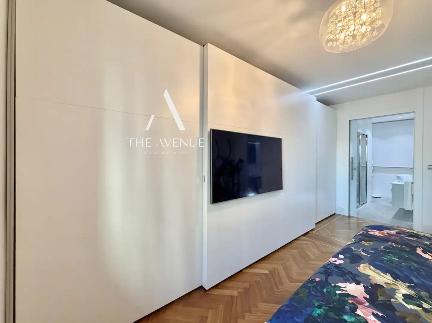 Living room of Flat for sale in Madrid  with Air Conditioner, Heating and Parquet flooring