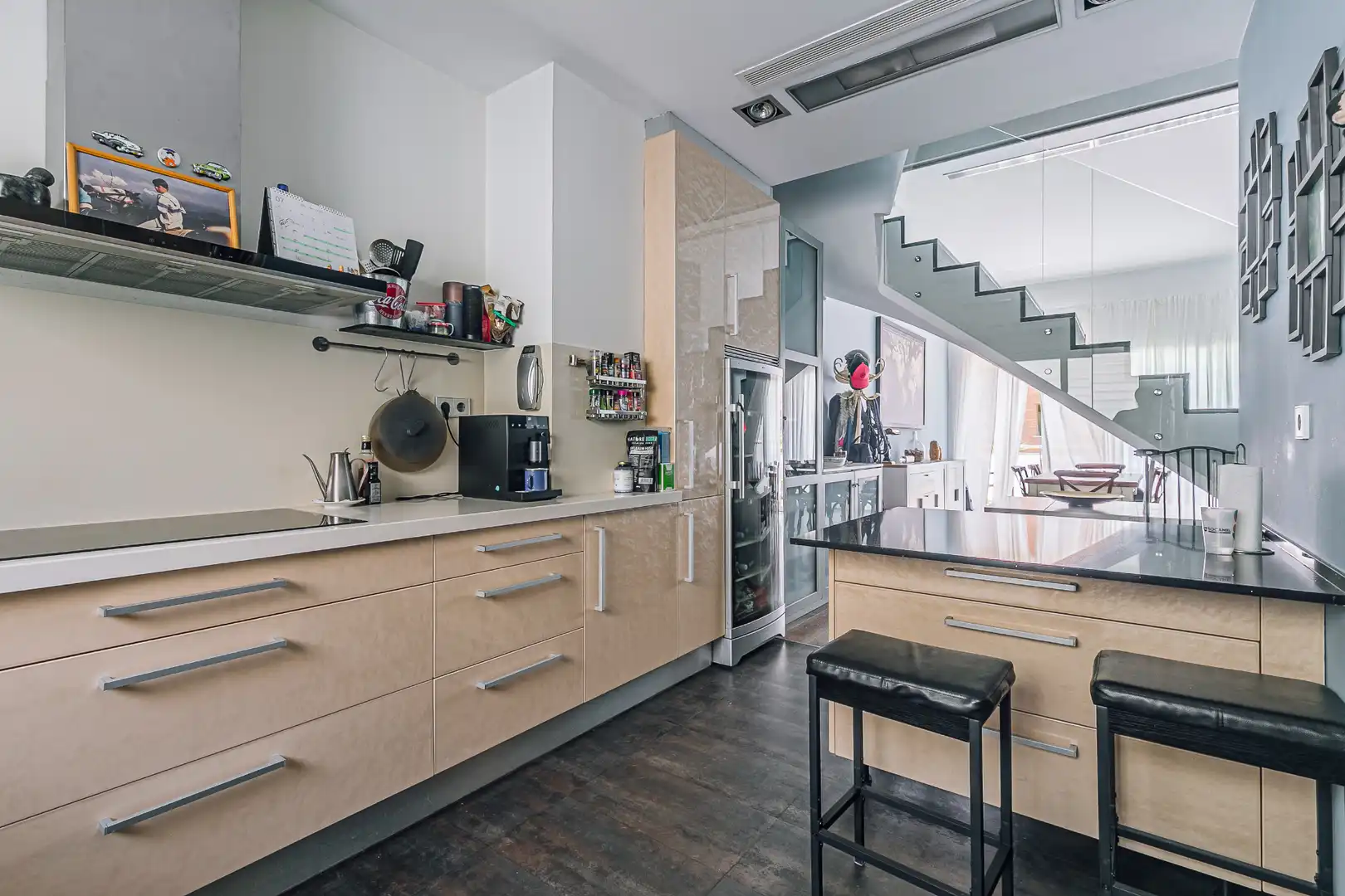 Cocina de Dúplex en venta en Sant Feliu de Llobregat con Aire acondicionado, Terraza y Piscina comunitaria