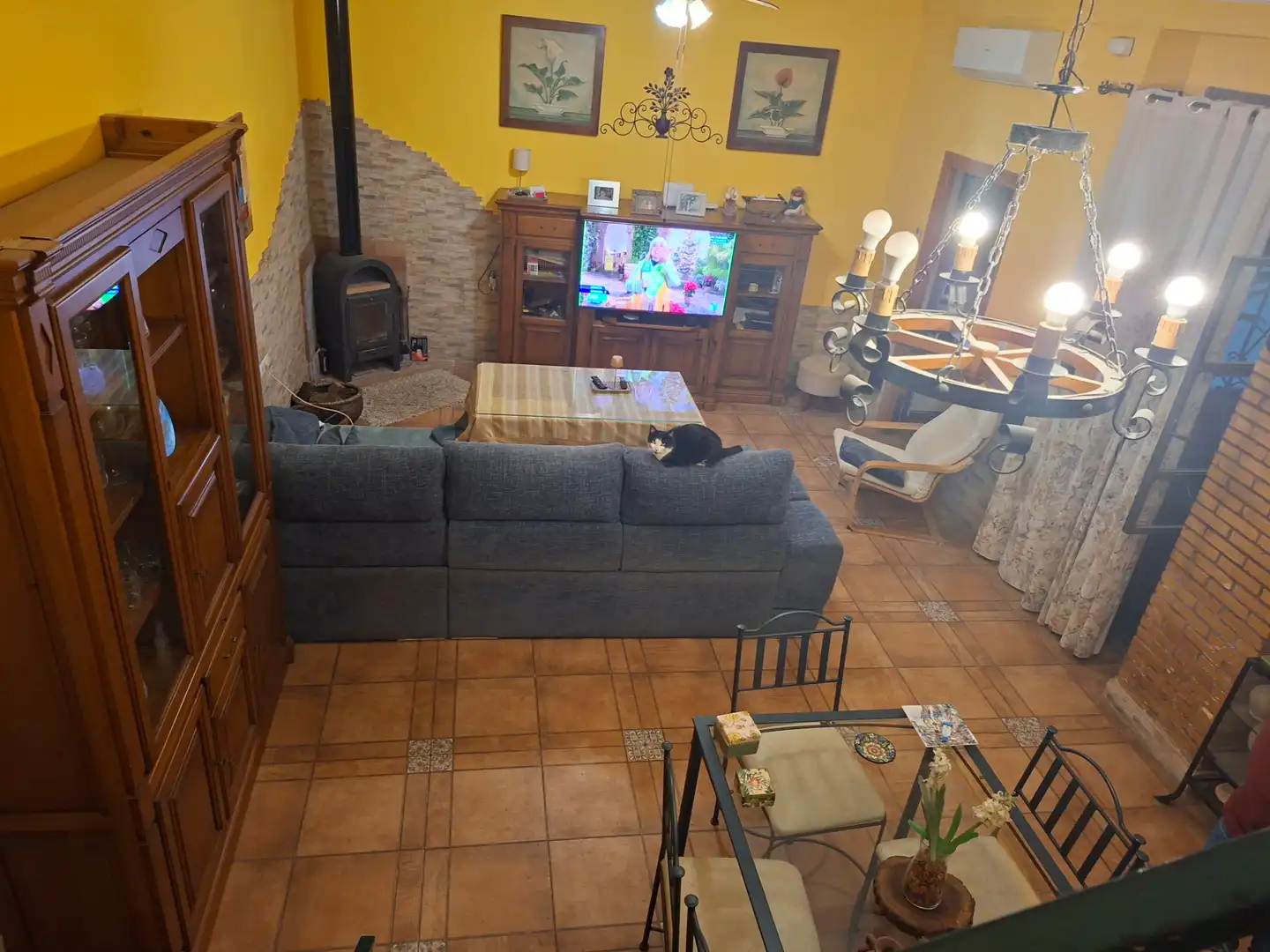 Living room of Houses for sale in Bormujos  with Air Conditioner, Heating and Private garden