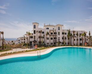 Exterior view of Duplex for sale in Estepona  with Terrace, Storage room and Swimming Pool