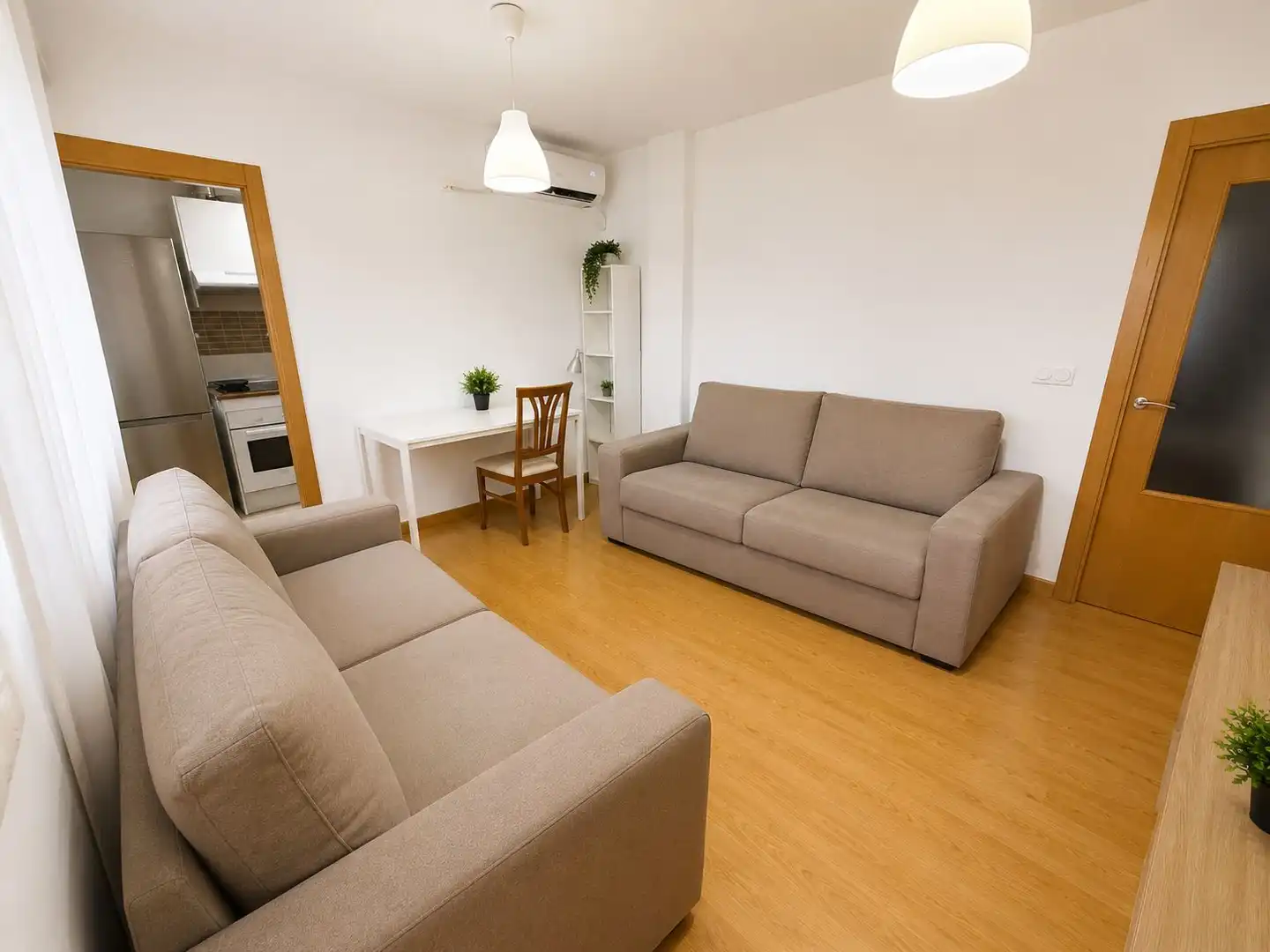 Wohnzimmer von Wohnung zum Verkauf in Cijuela mit Klimaanlage, Heizung und Parkett