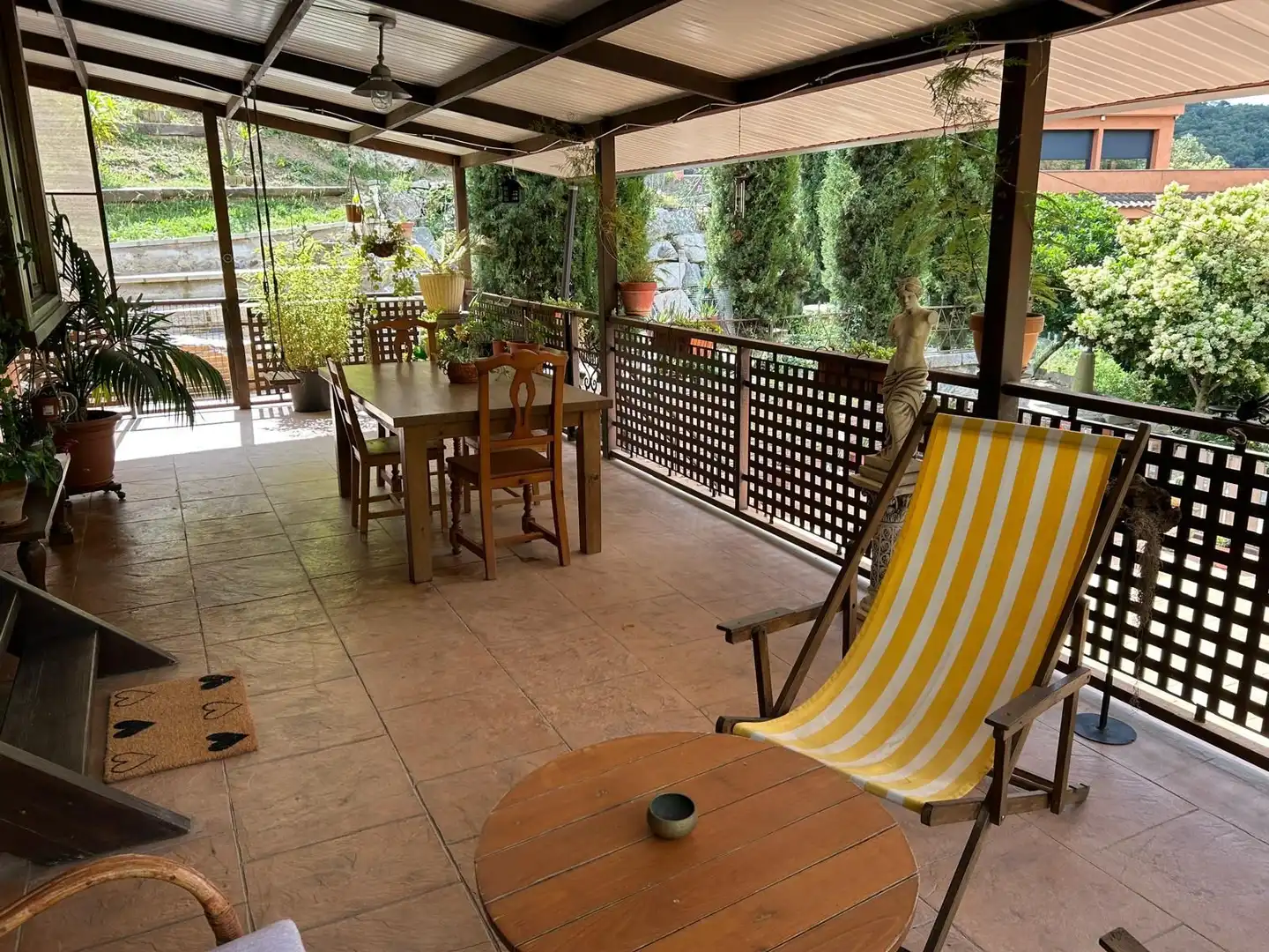 Terraza de Casa o chalet en venta en Santa Maria de Palautordera con Calefacción, Jardín privado y Trastero