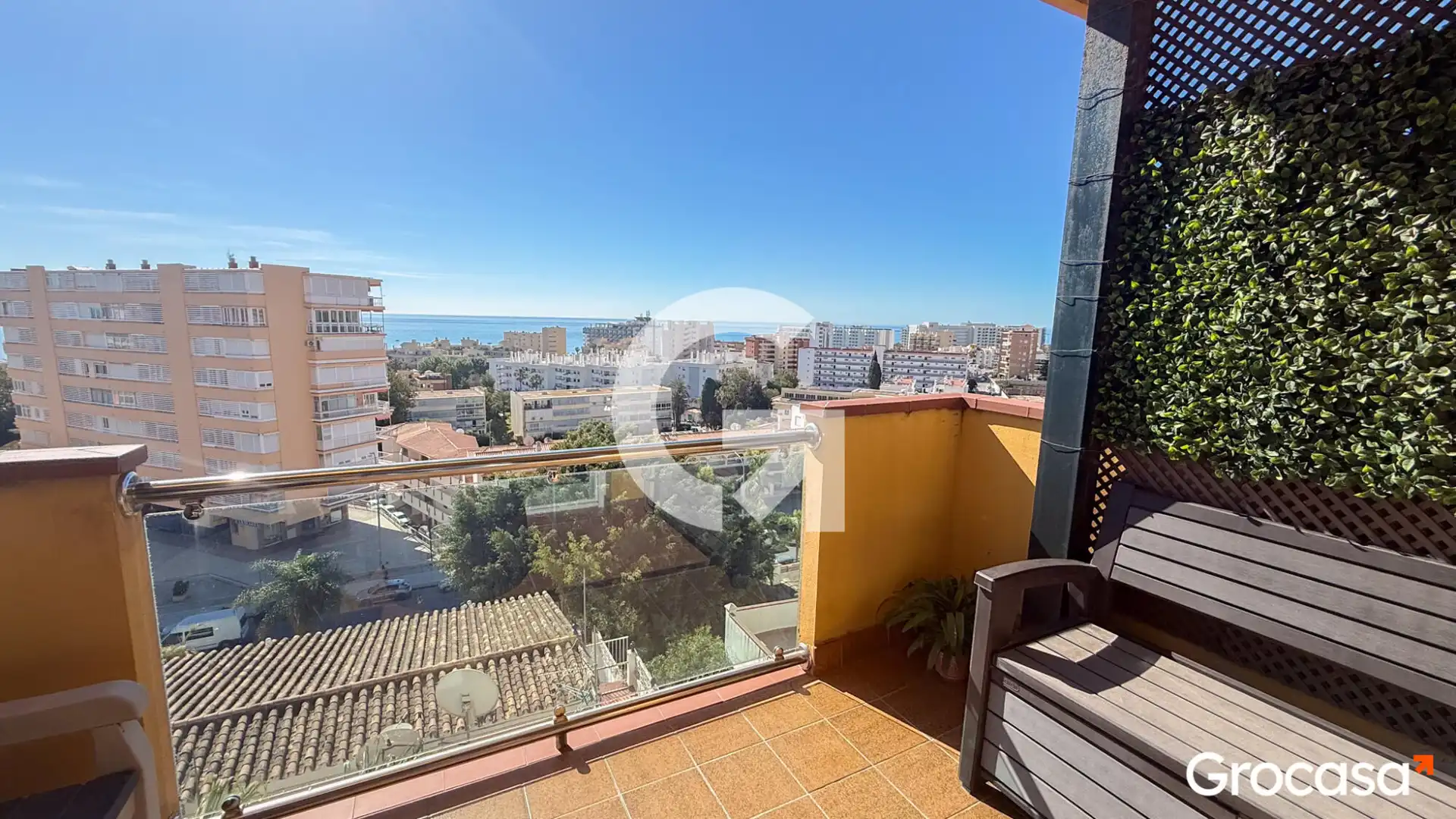 Balcony of Flat for sale in Torremolinos  with Air Conditioner, Heating and Terrace