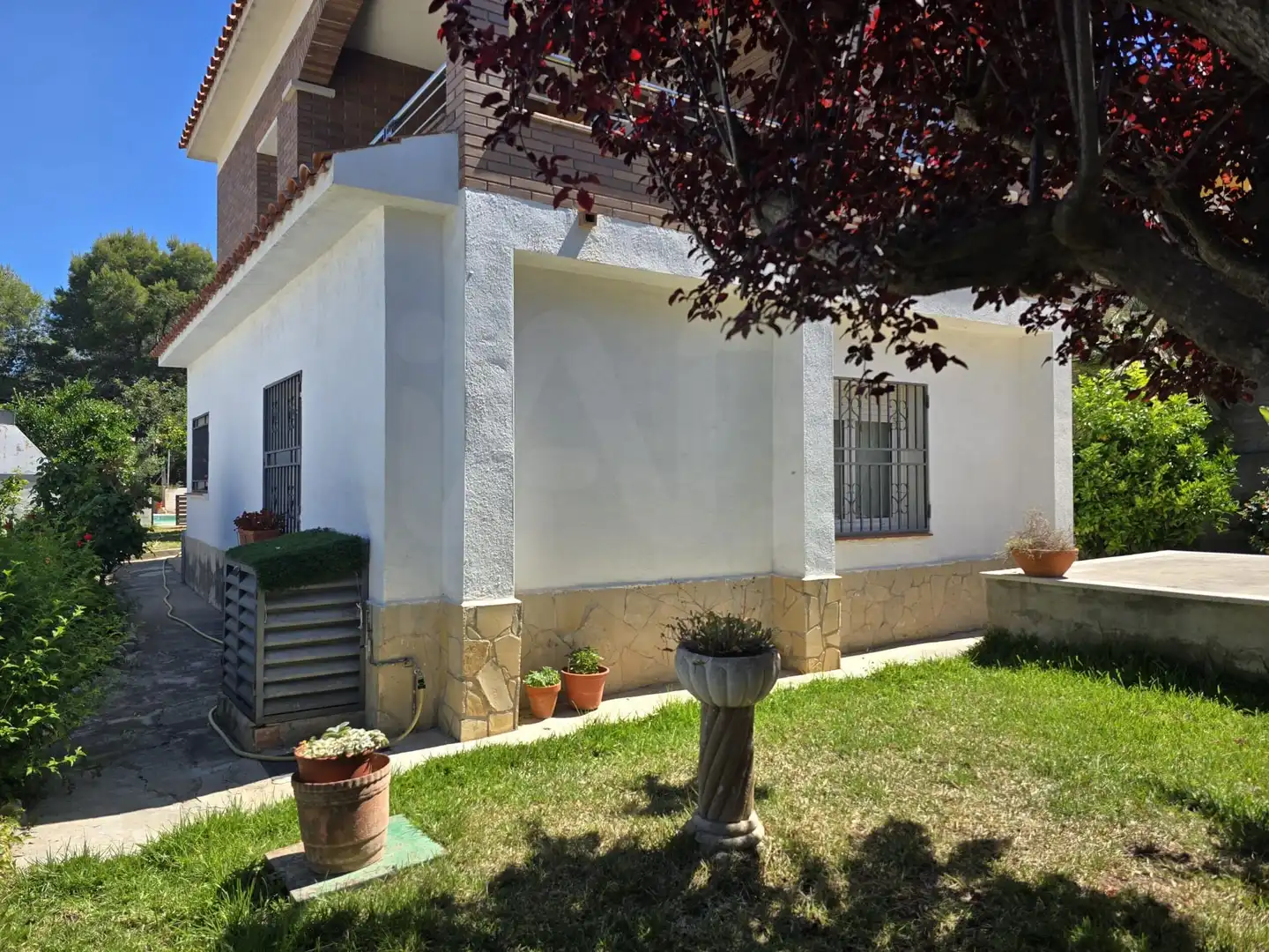Vista exterior de Casa o chalet en venta en Calafell con Aire acondicionado, Calefacción y Piscina